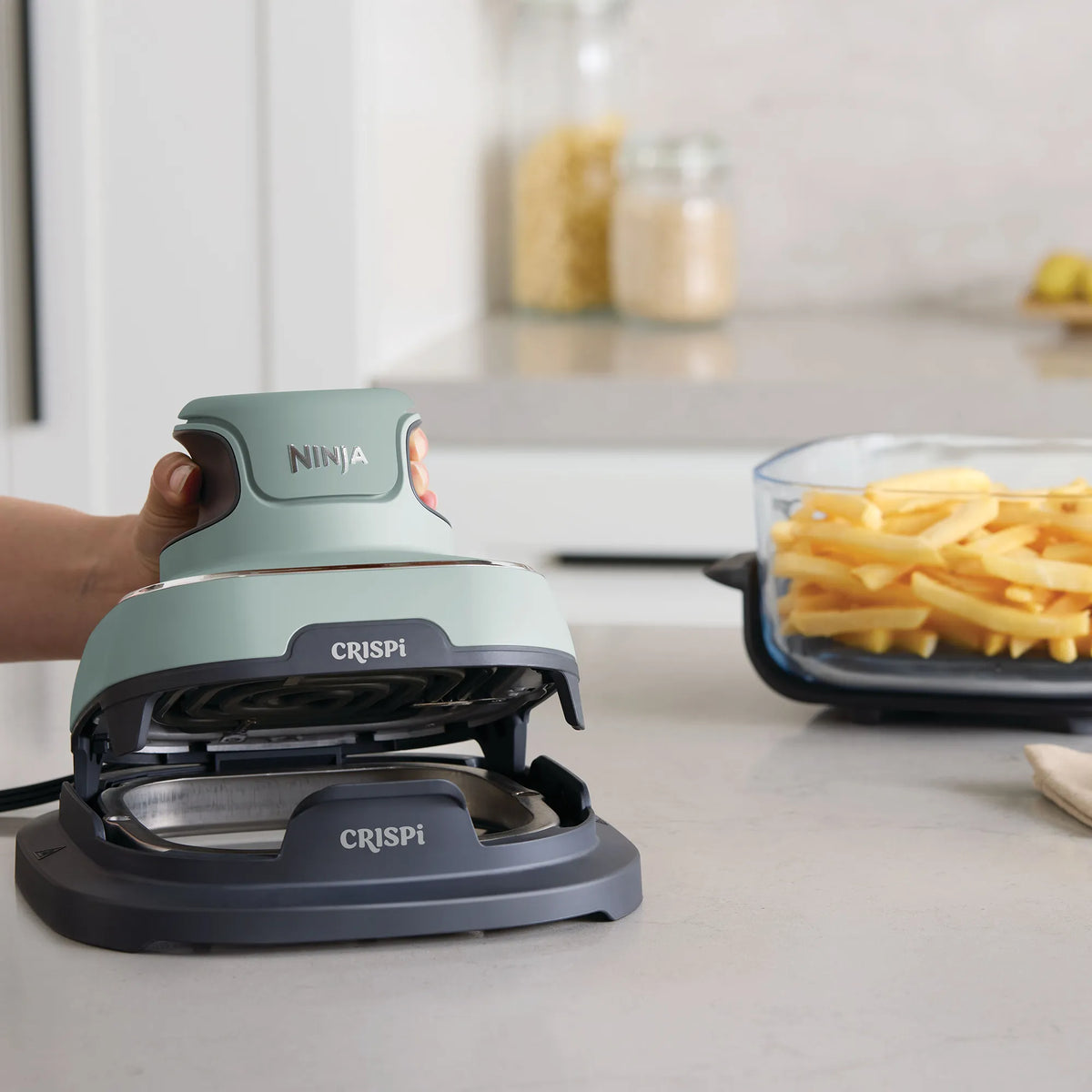 Ninja Crispi 4-in-1 Portable Glass Air Fryer