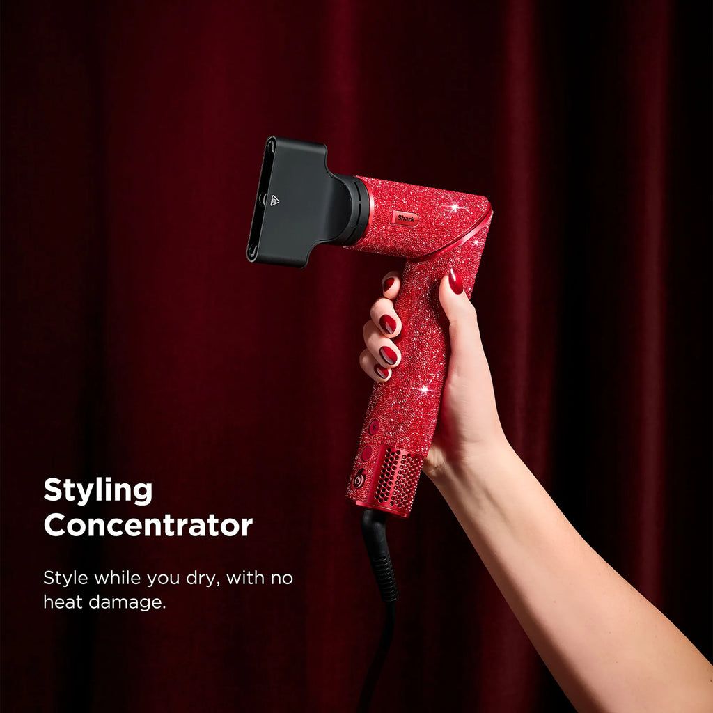 Shark FlexStyle Air Styling & Drying System Red Ruby Diamond Limited Edition