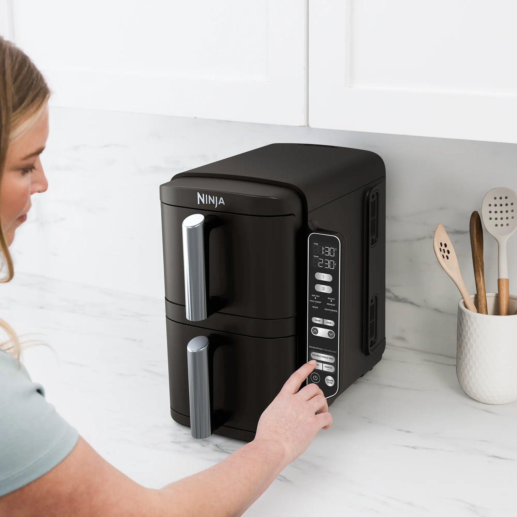 Ninja DoubleStack XXL 7.6L 2 Drawer Air Fryer