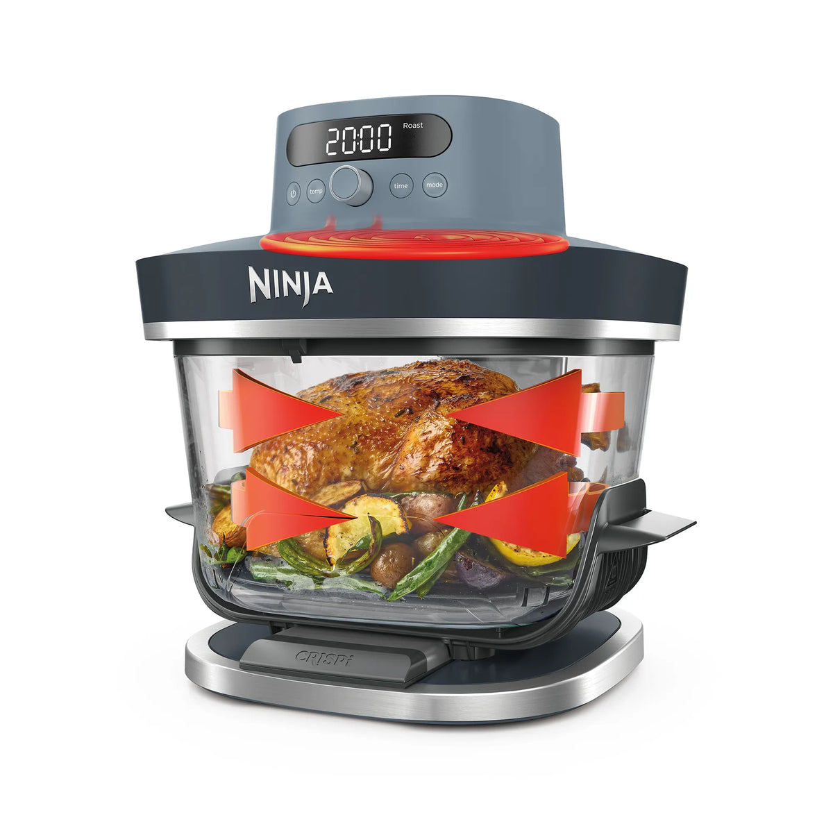 Ninja Crispi Pro 6-in-1 Countertop Glass Air Fryer