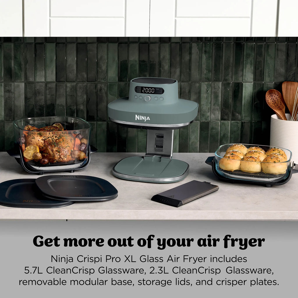 Ninja Crispi Pro 6-in-1 Countertop Glass Air Fryer