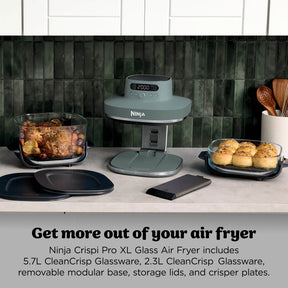 Ninja Crispi Pro 6-in-1 Countertop Glass Air Fryer