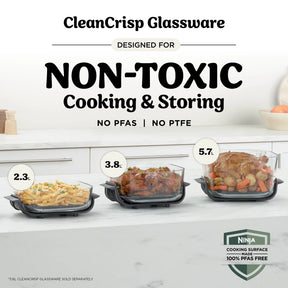 Ninja Crispi Pro 6-in-1 Countertop Glass Air Fryer