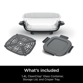 Ninja Crispi 1.4L CleanCrisp Glass Container Pack